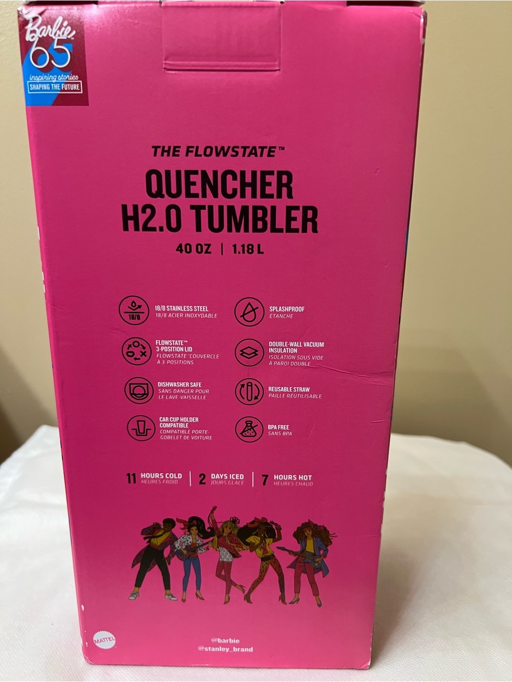 Stanley x Barbie Rockers Tumbler NWT - Picture 5 of 15